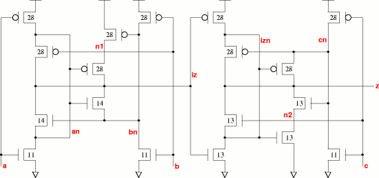 xnr3v1x1 schematic