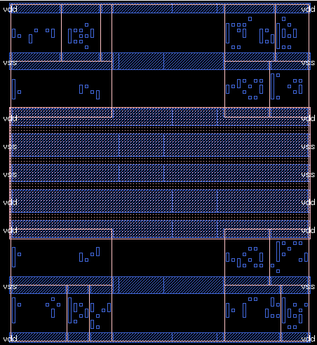 metal-3 power strap allocation overlapping standard cell area metal-3 power strap allocation overlapping standard cell area