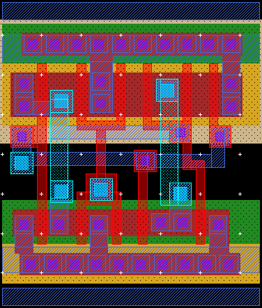 Dreal image of basic 2-XOR gate
